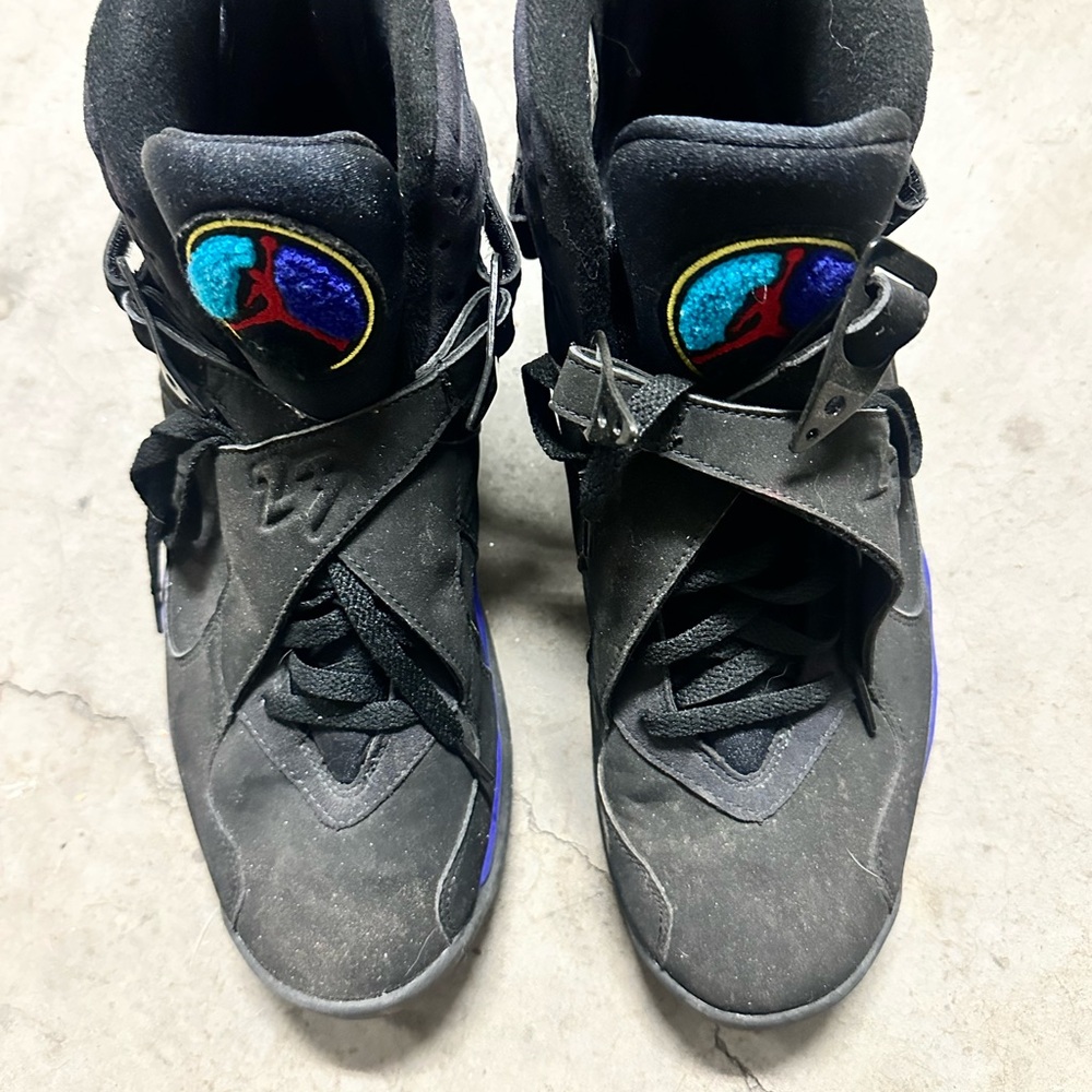 Jordan’s 8 Retro Aqua size 13 M